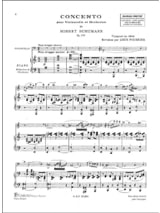 Concerto en la mineur op. 129 - SCHUMANN - Partition - Violoncelle